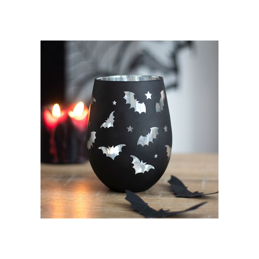 Bat Stemless Wine Glass