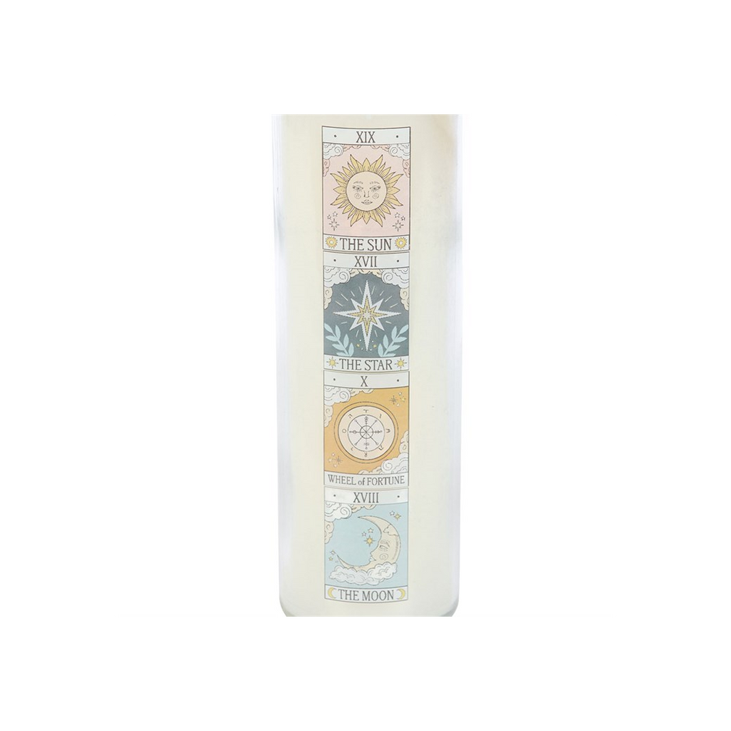Vintage Tarot Rose Tube Candle