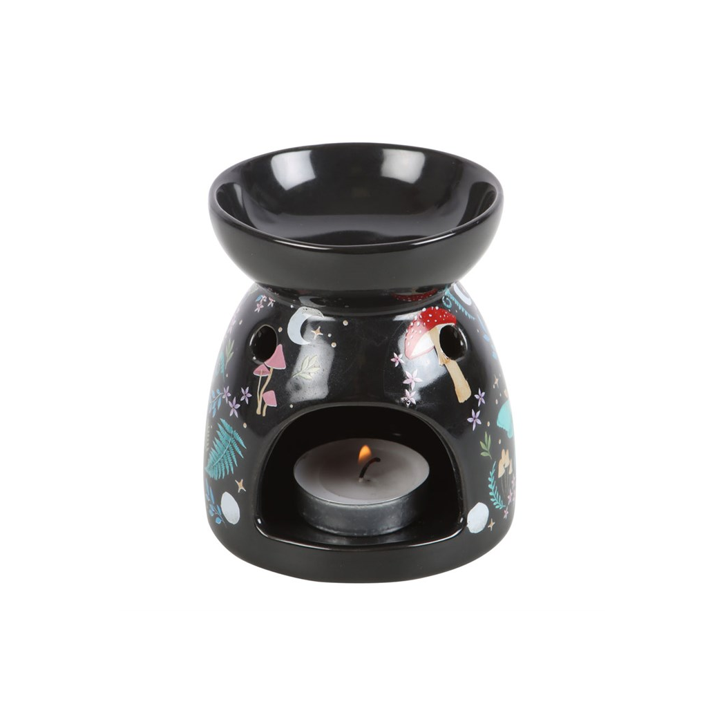 Dark Forest Print Oil Burner