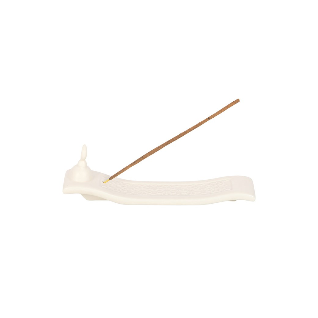 Geometric Crescent Moon Incense Ash Catcher