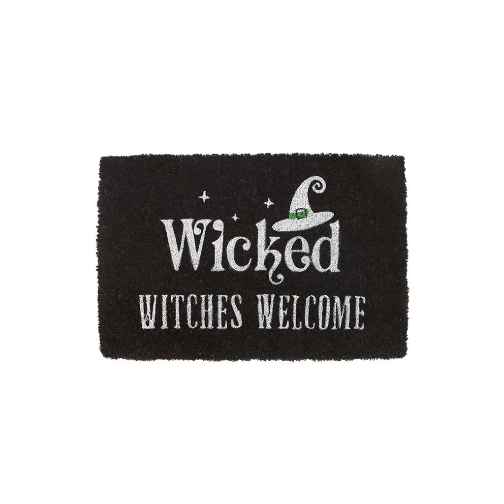 Black Wicked Witches Welcome Doormat