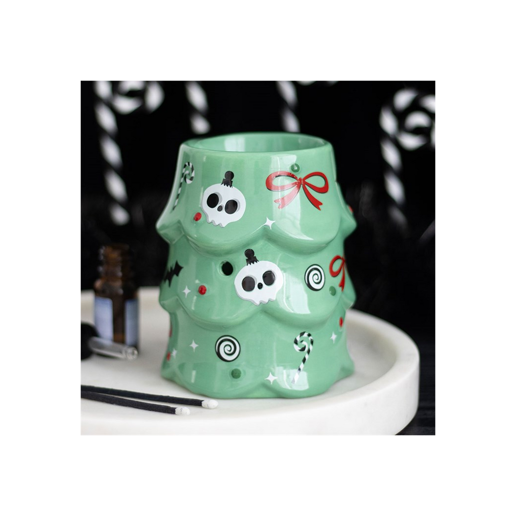 Creepy Christmas Tree Oil Burner and Wax Warmer