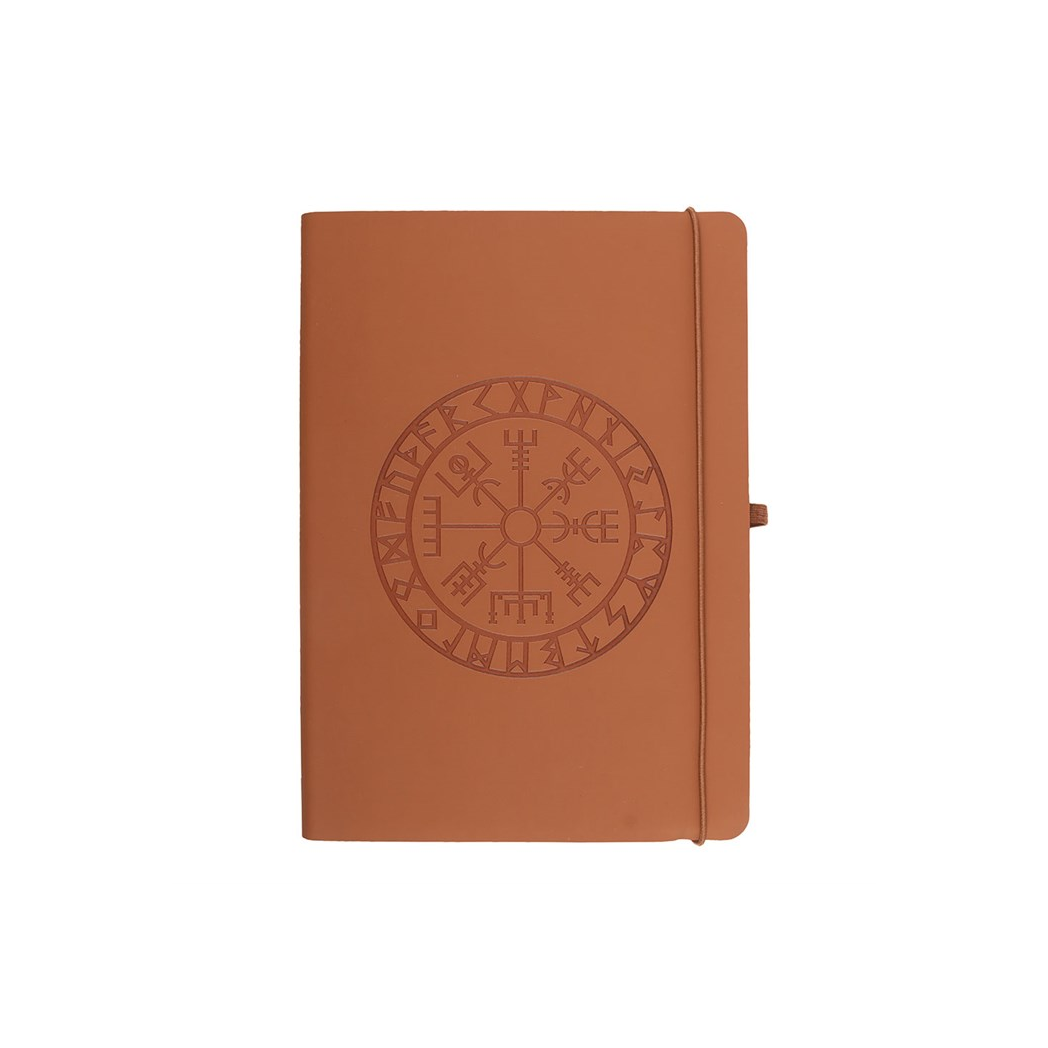Viking Compass A5 Faux Leather Journal with Pen