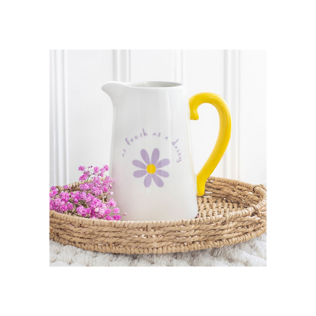 Fresh as a Daisy Ceramic Flower Jug