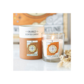 The Wheel of Fortune Vintage Tarot Orange Candle
