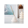 Cream Speckle Balancing Stones Incense Stick Holder