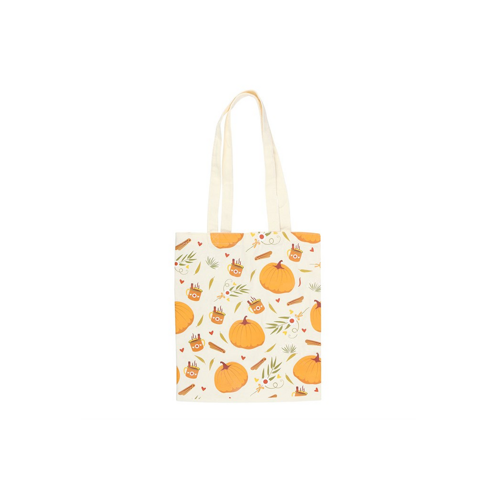 Autumn Days Print Polycotton Tote Bag