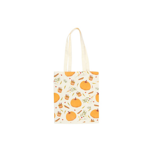 Autumn Days Print Polycotton Tote Bag