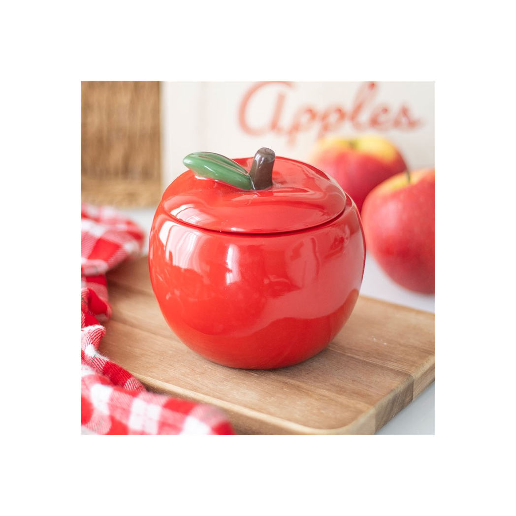 Apple Shaped Candle Jar