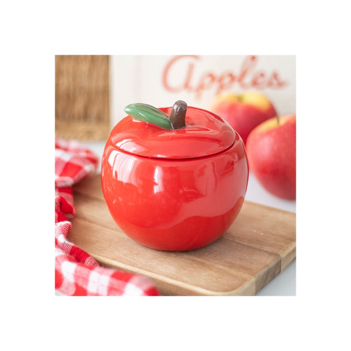 Apple Shaped Candle Jar