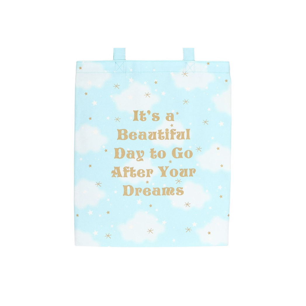 Cloud Print Tote Bag
