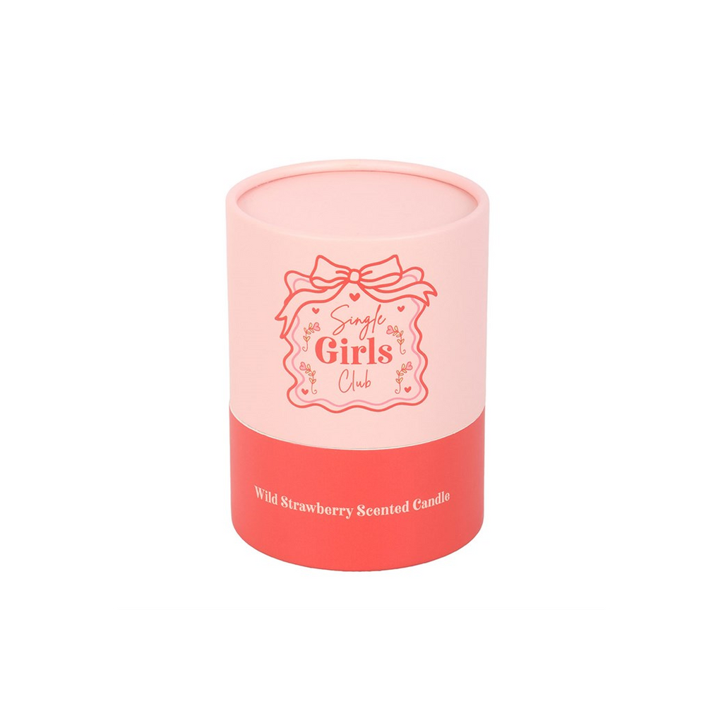 Single Girls Club Wild Strawberry Candle