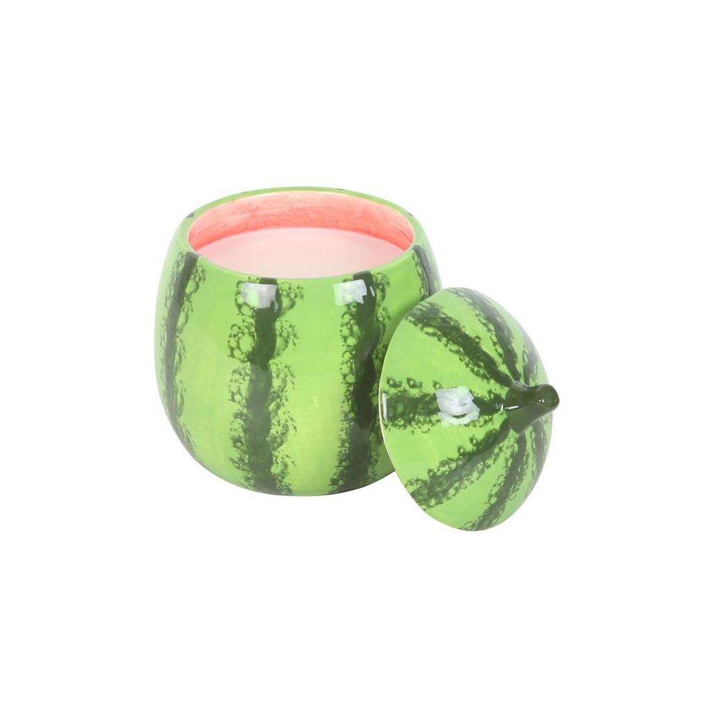 Watermelon Shaped Candle Jar