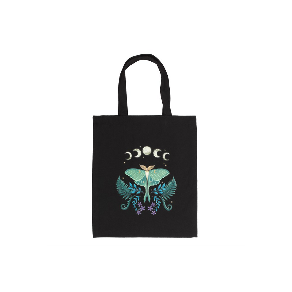 Luna Moth Polycotton Tote Bag
