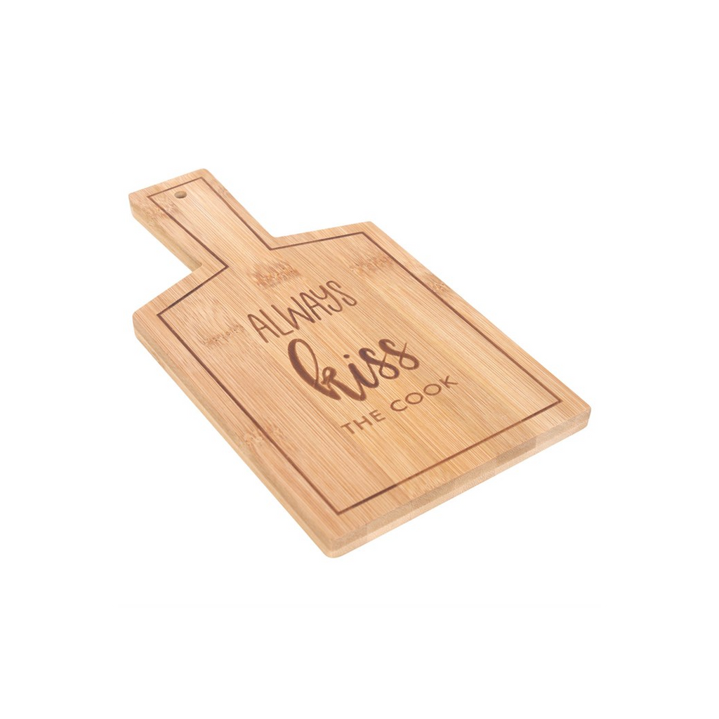 Kiss the Cook Bamboo Serving Board