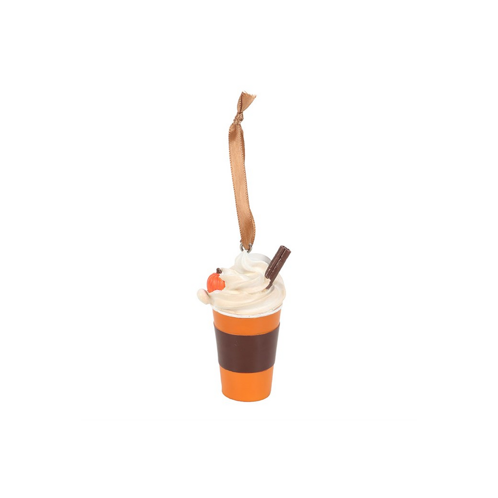 Pumpkin Spice Latte Hanging Ornament