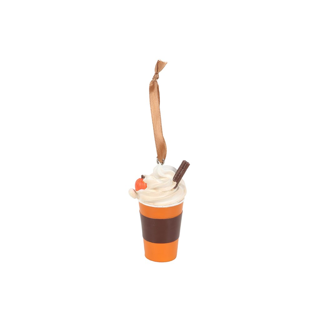 Pumpkin Spice Latte Hanging Ornament