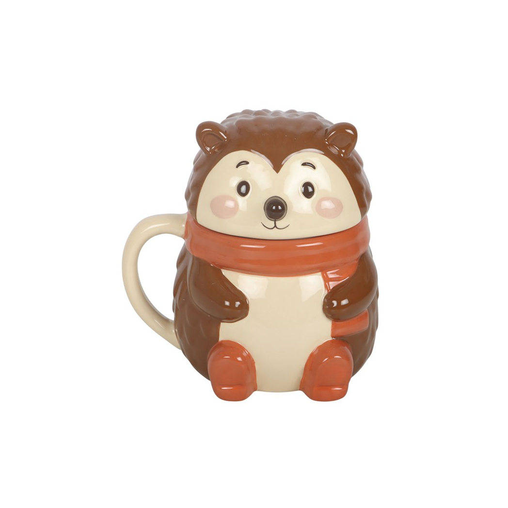 Hazel Hedgehog Lidded Mug