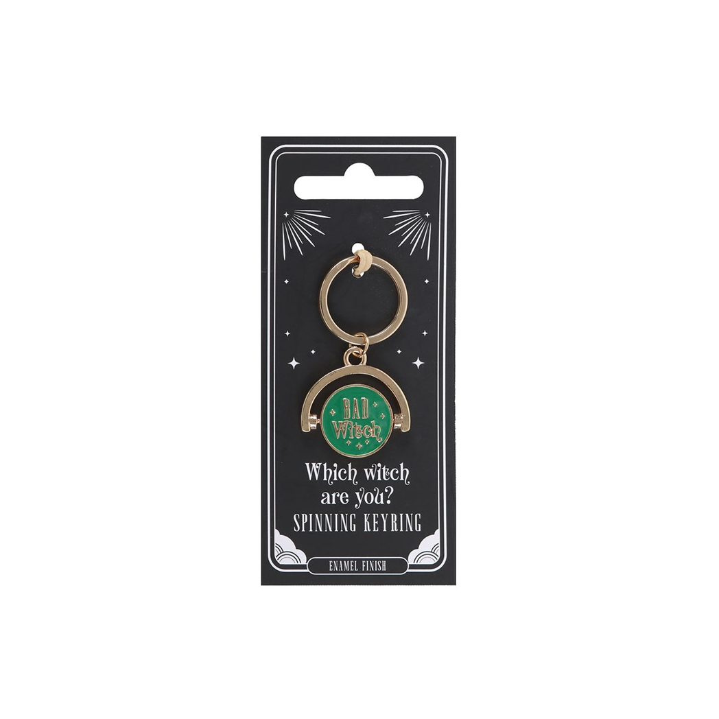 Which Witch Are You Spinning Keyring