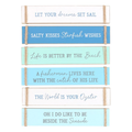 Pack of 6 Nautical Block Signs