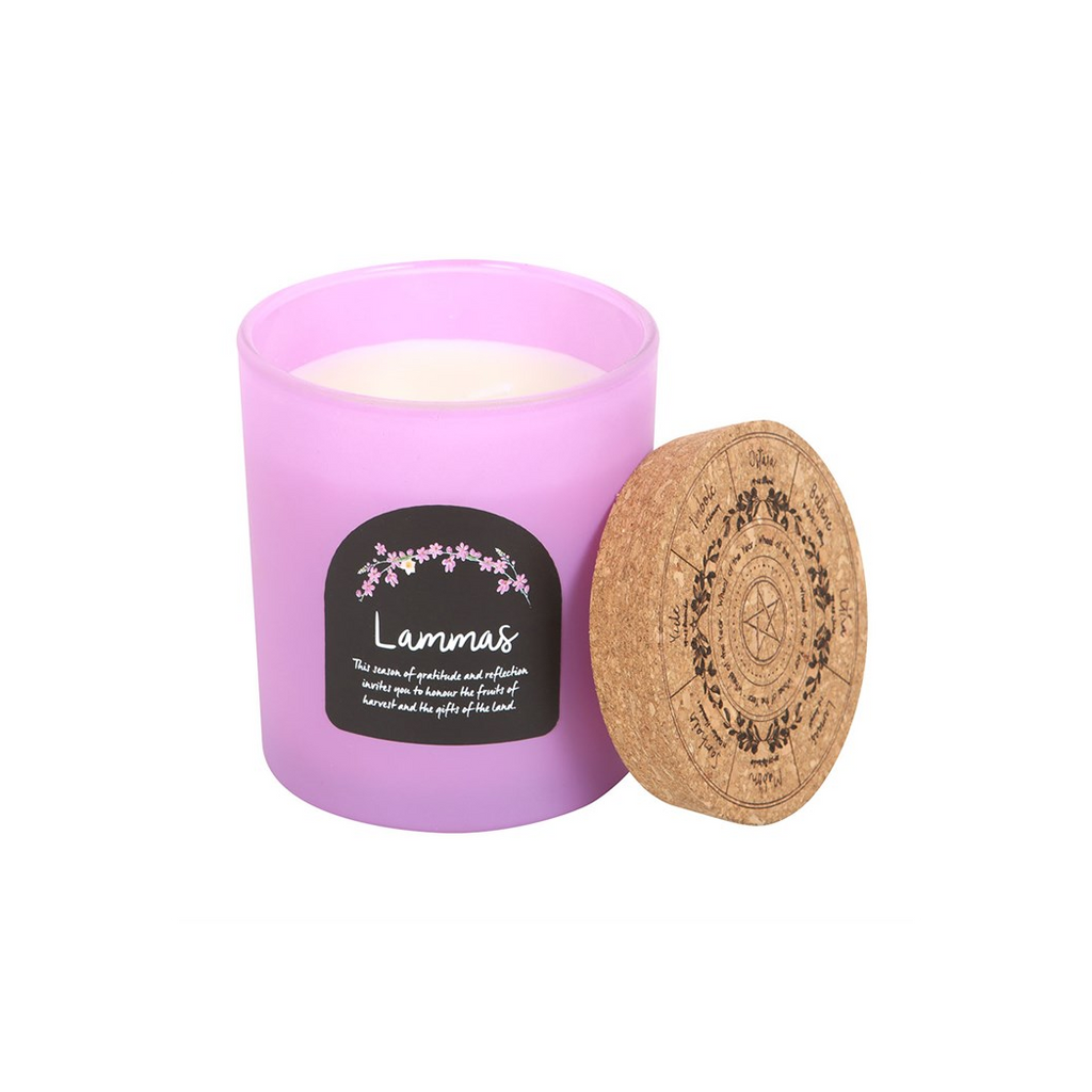 Lammas Cinnamon and Orange Wheel of the Year Candle