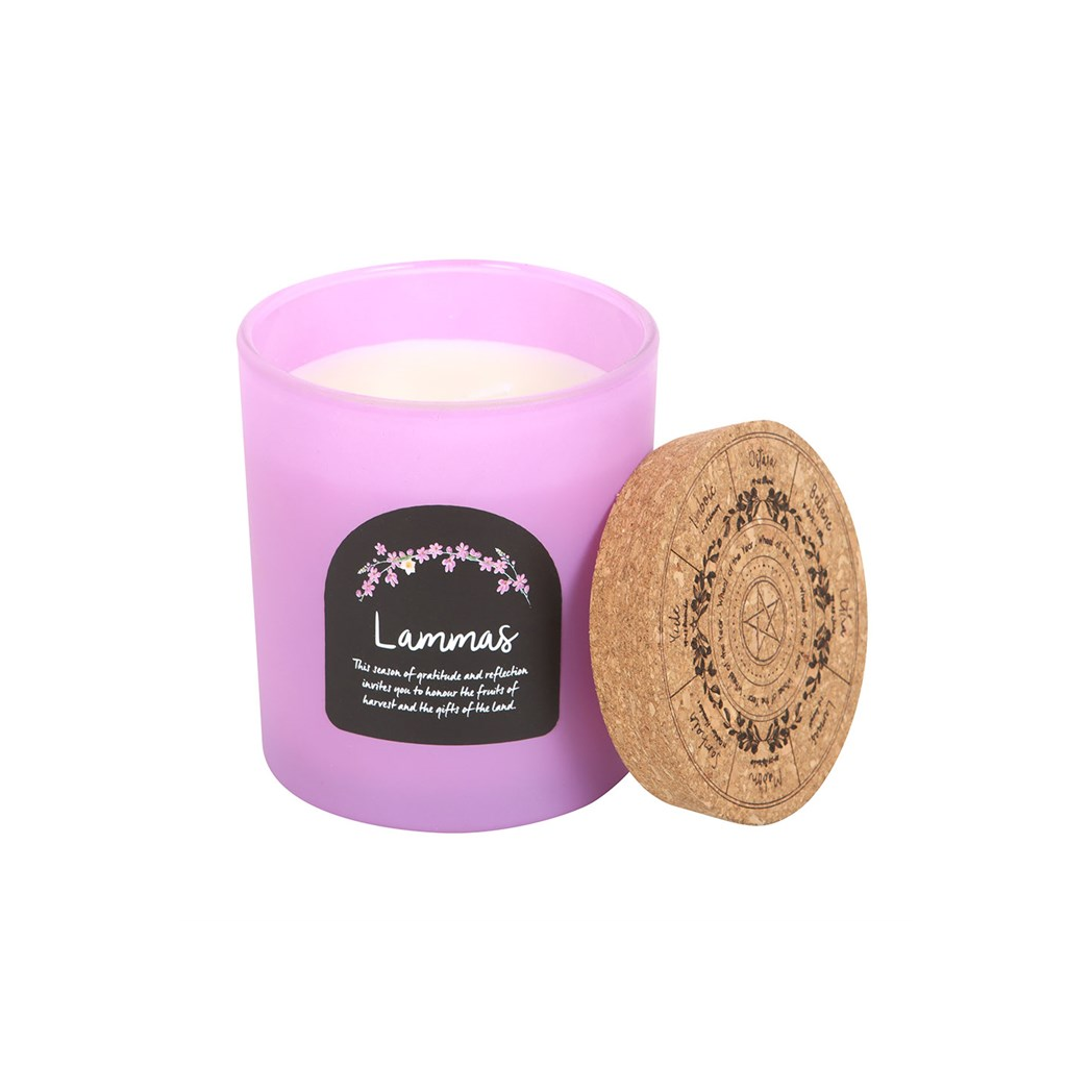 Lammas Cinnamon and Orange Wheel of the Year Candle