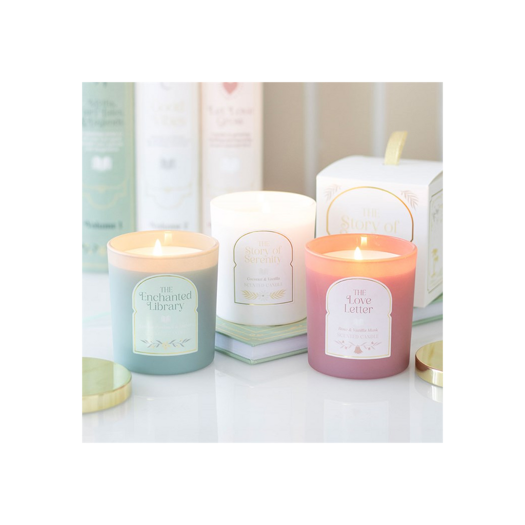 The Story of Serenity Coconut & Vanilla Candle