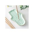 Blue Hamsa Hand Incense Stick Holder