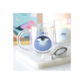 Intuition Double Walled Glass Mug with Aura Crystal Tea Infuser