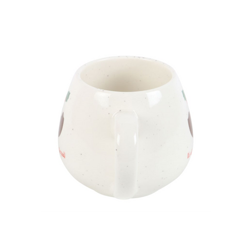 All Good in the Pud Rounded Christmas Mug
