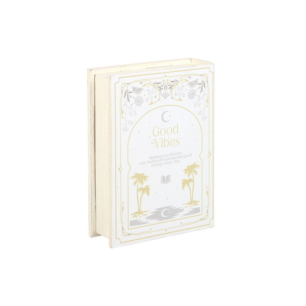 White Book Shaped Storage Box