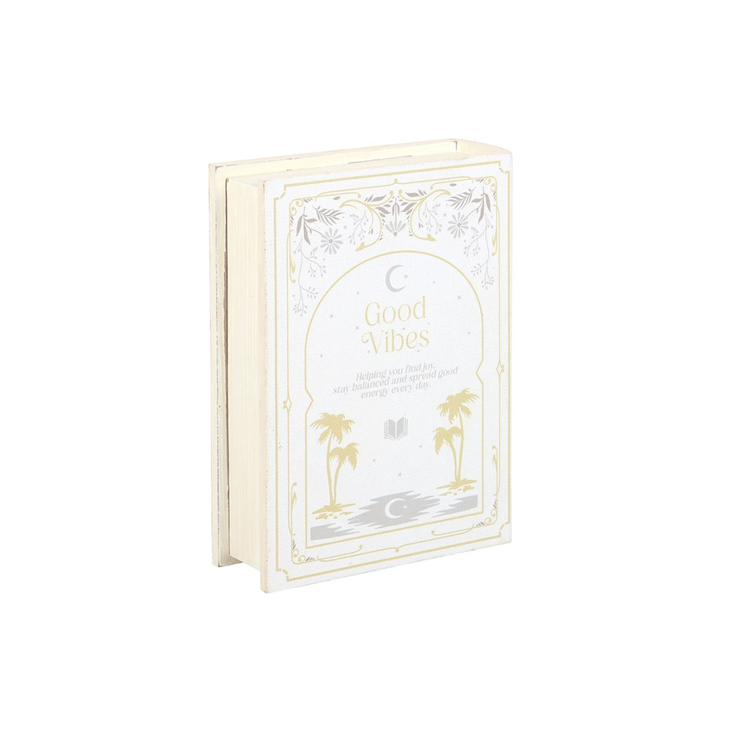 White Book Shaped Storage Box