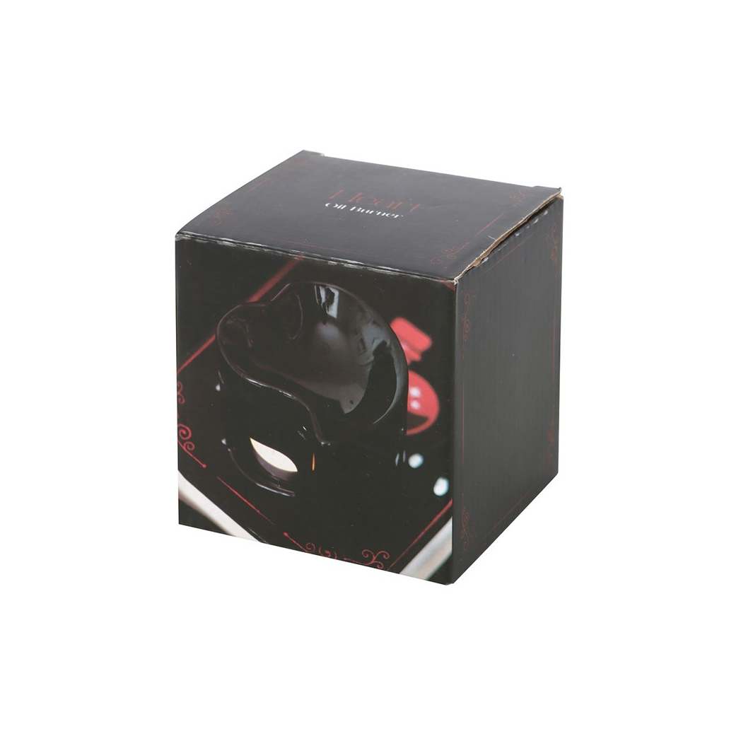 Black Heart Oil Burner and Wax Warmer