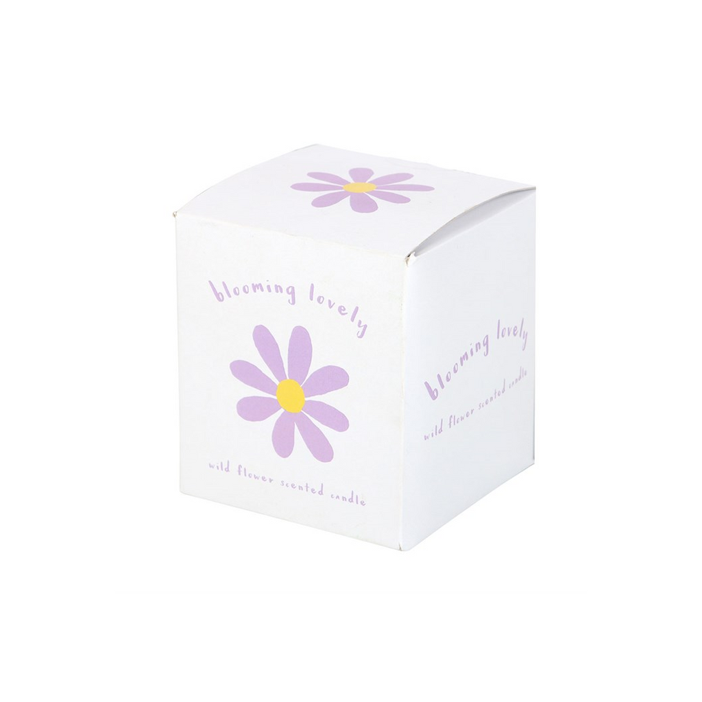 Blooming Lovely Daisy Wildflower Candle
