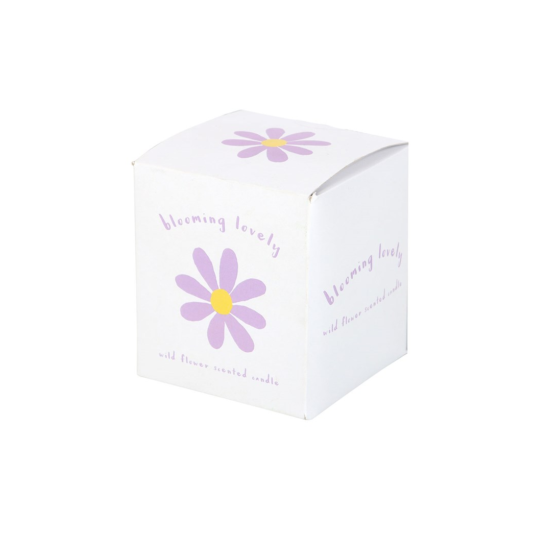 Blooming Lovely Daisy Wildflower Candle
