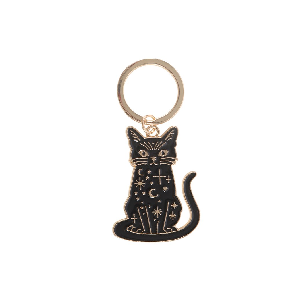 The Protector Magick Black Cat Keyring