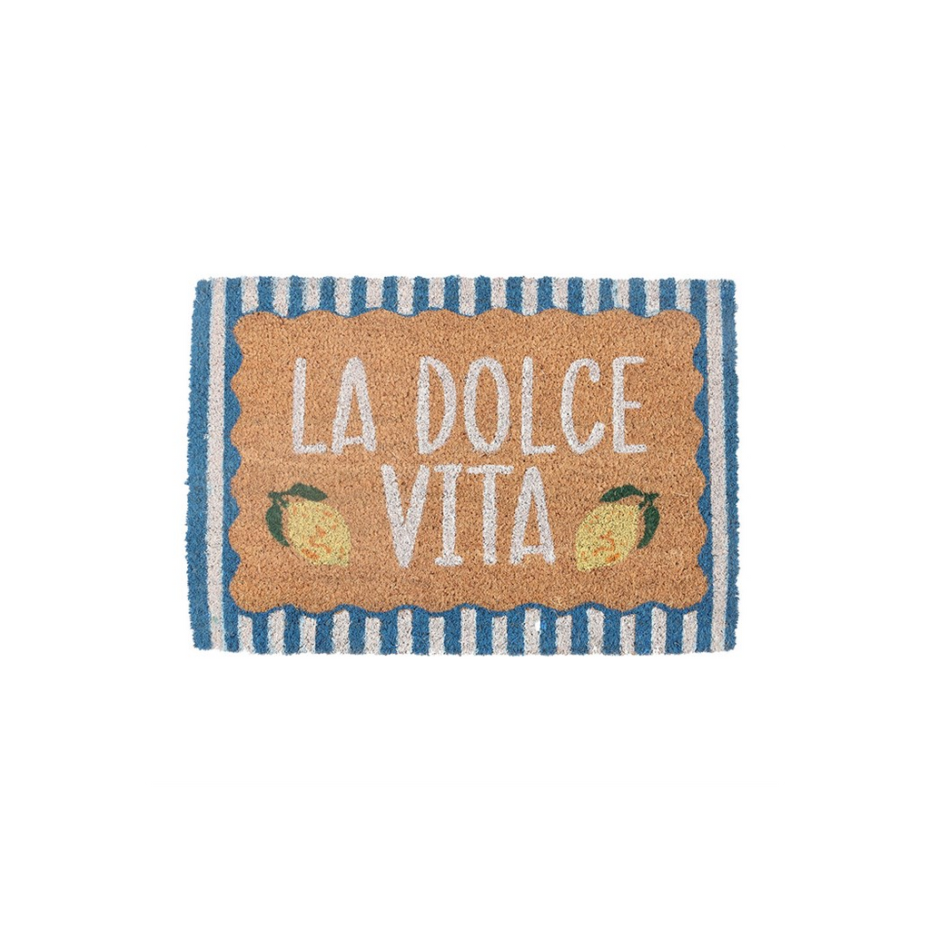 Blue La Dolce Vita Doormat