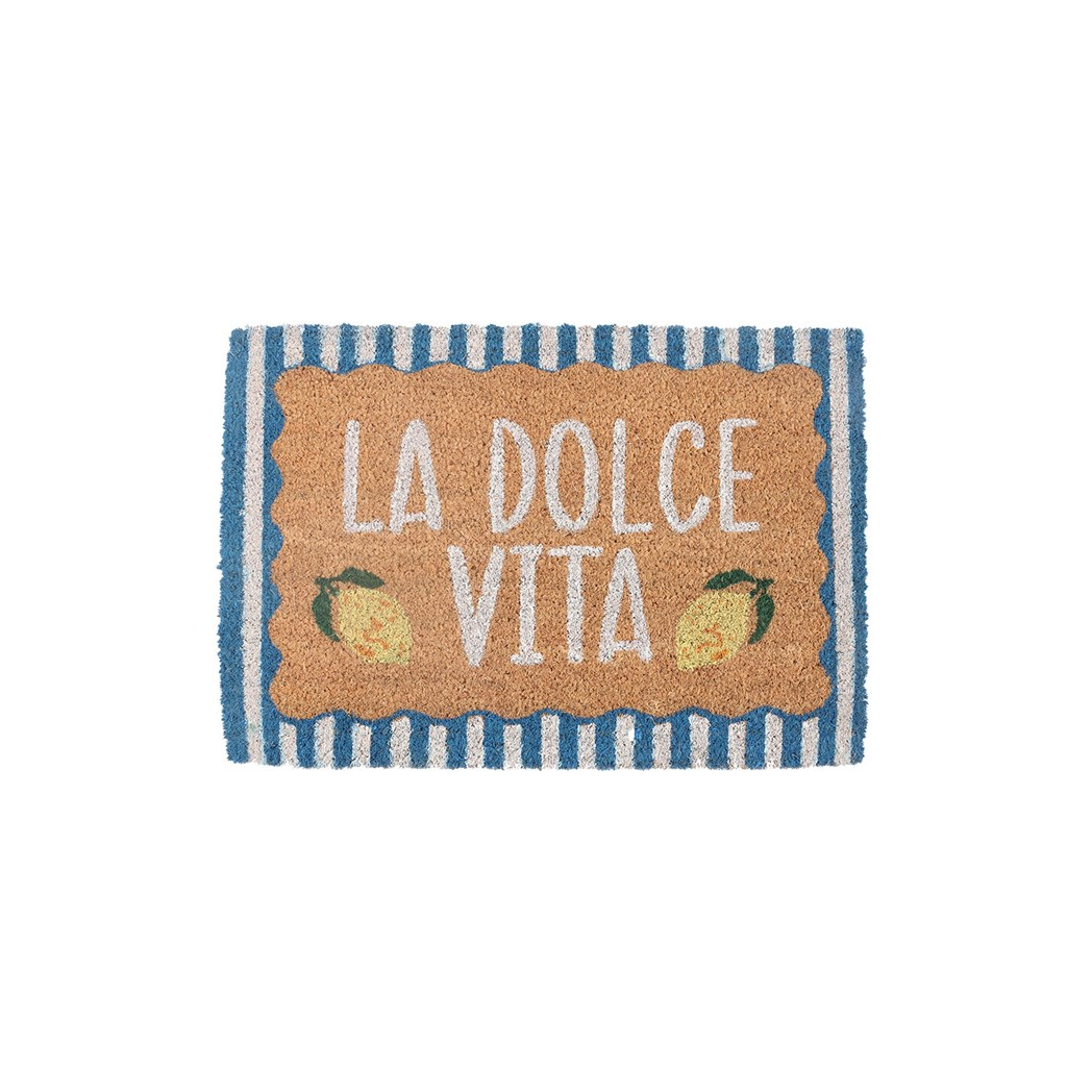 Blue La Dolce Vita Doormat