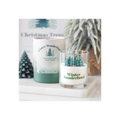 Winter Wonderland Candle with Tree Scene