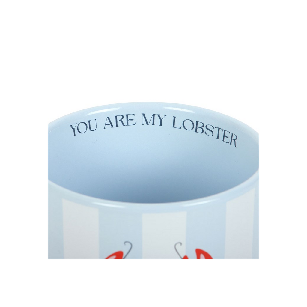 You Are My Lobster Striped Mug