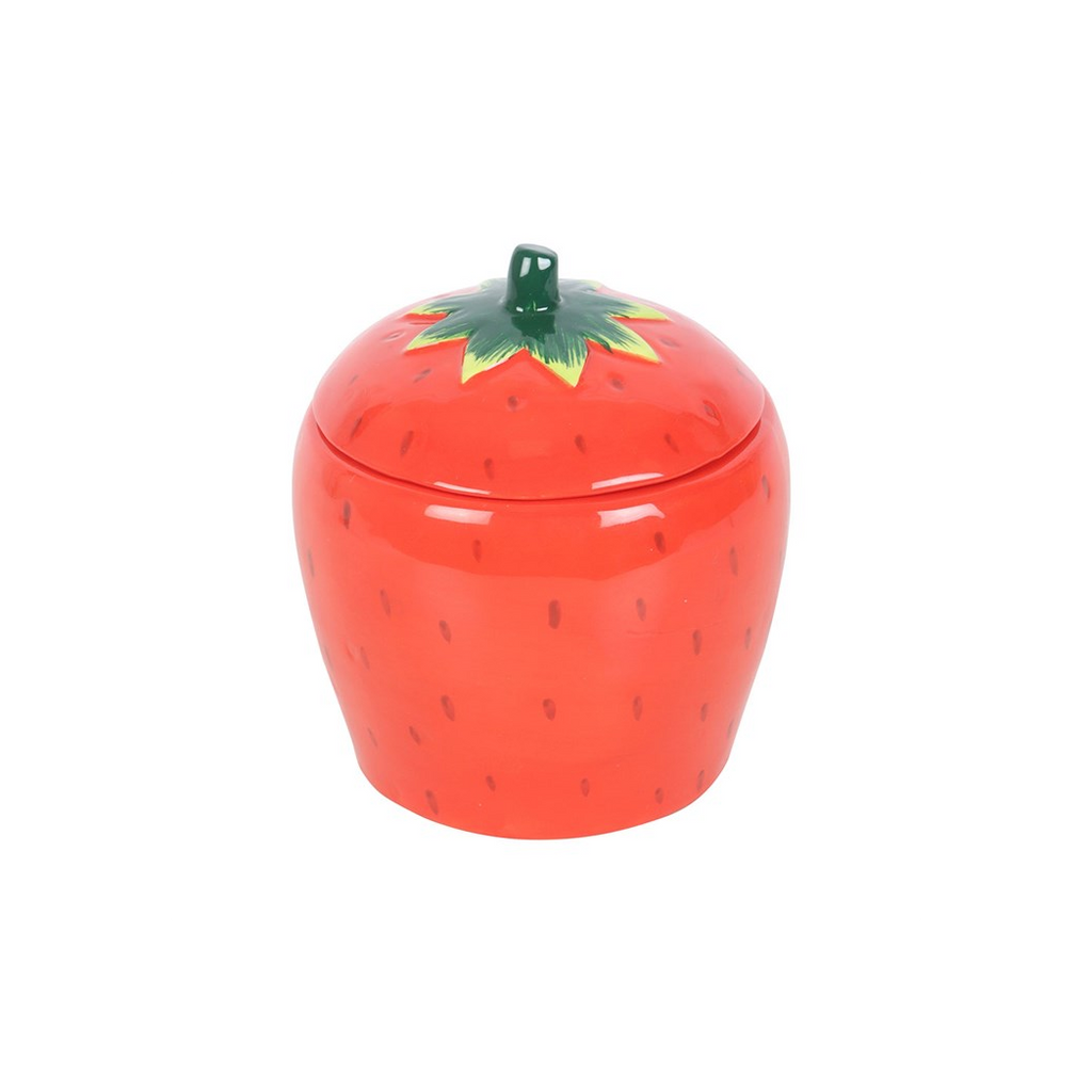 Strawberry Shaped Candle Jar