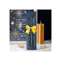 Set of 3 Starry Night Taper Candles