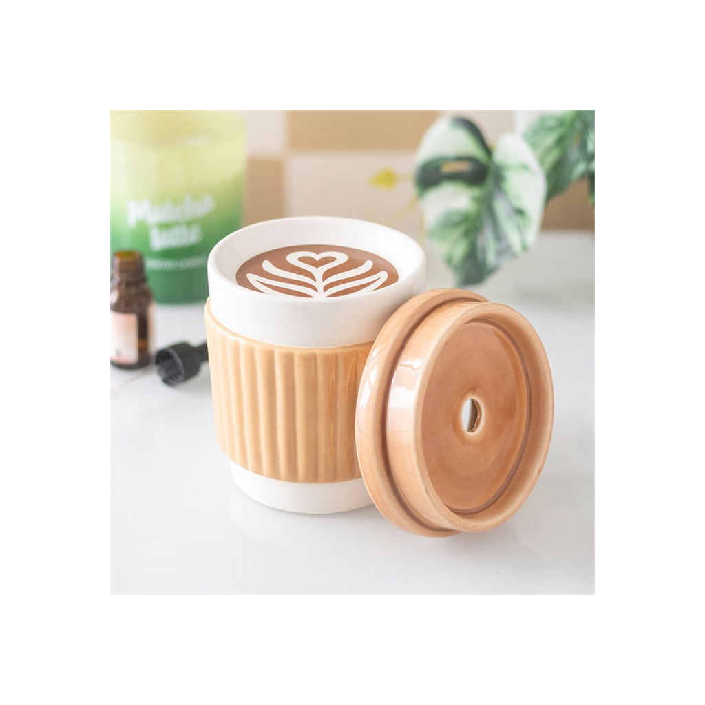 Coffee Cup Oil Burner