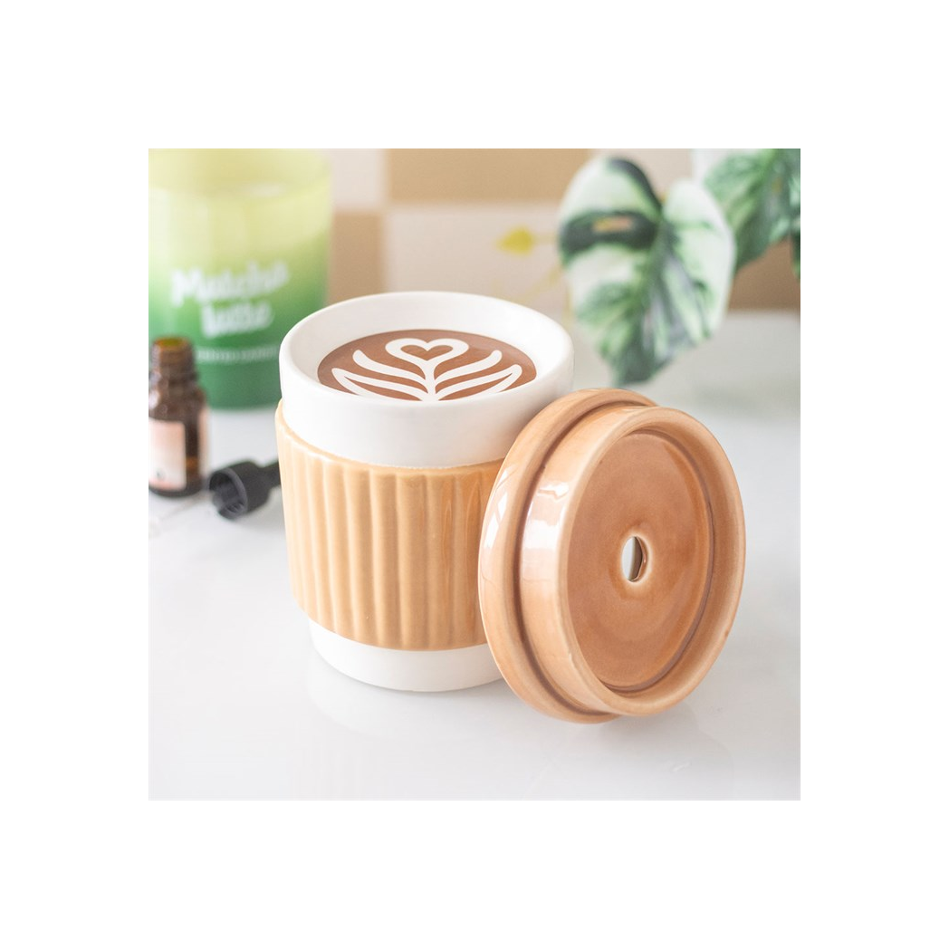 Coffee Cup Oil Burner