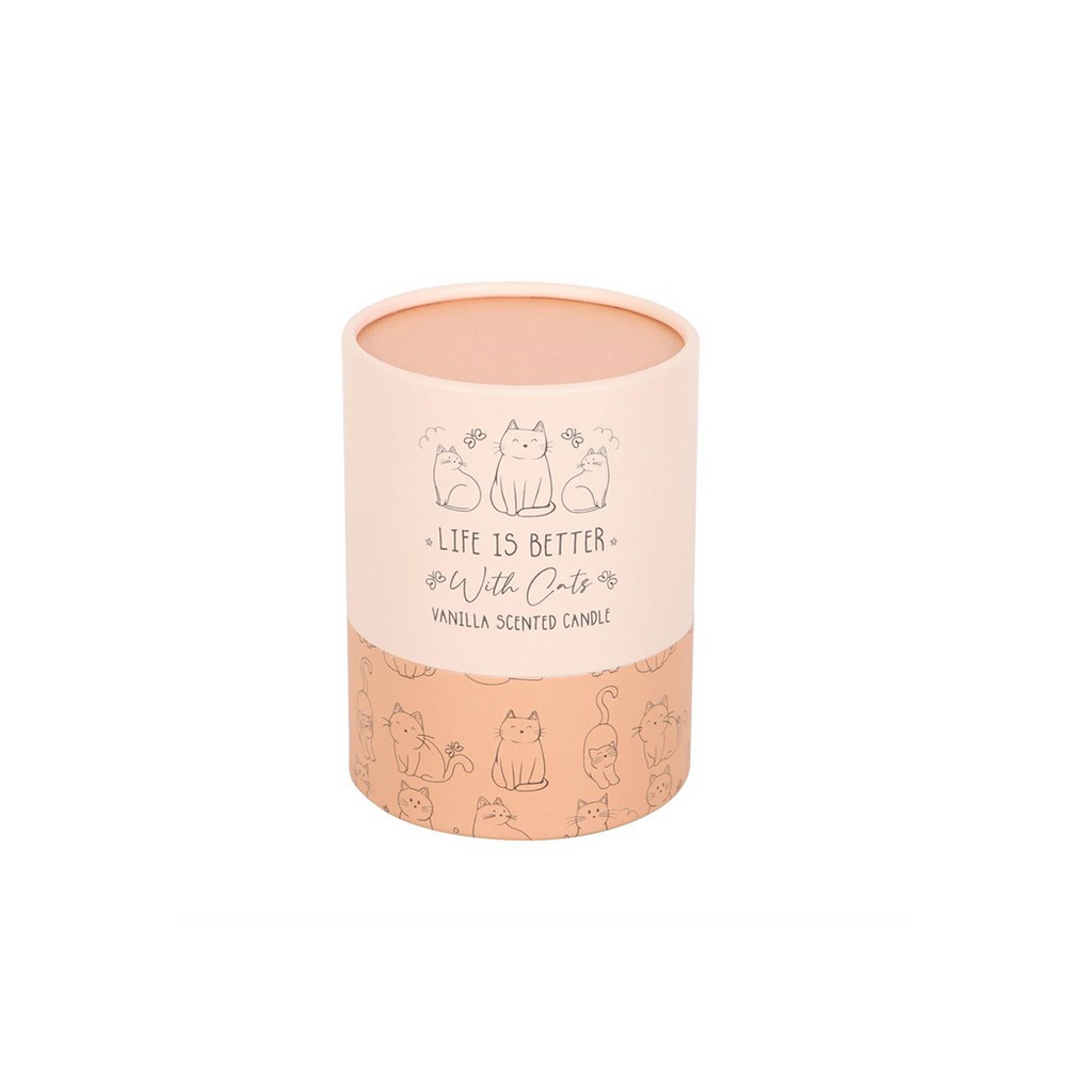 Life Is Better With Cats Vanilla Candle
