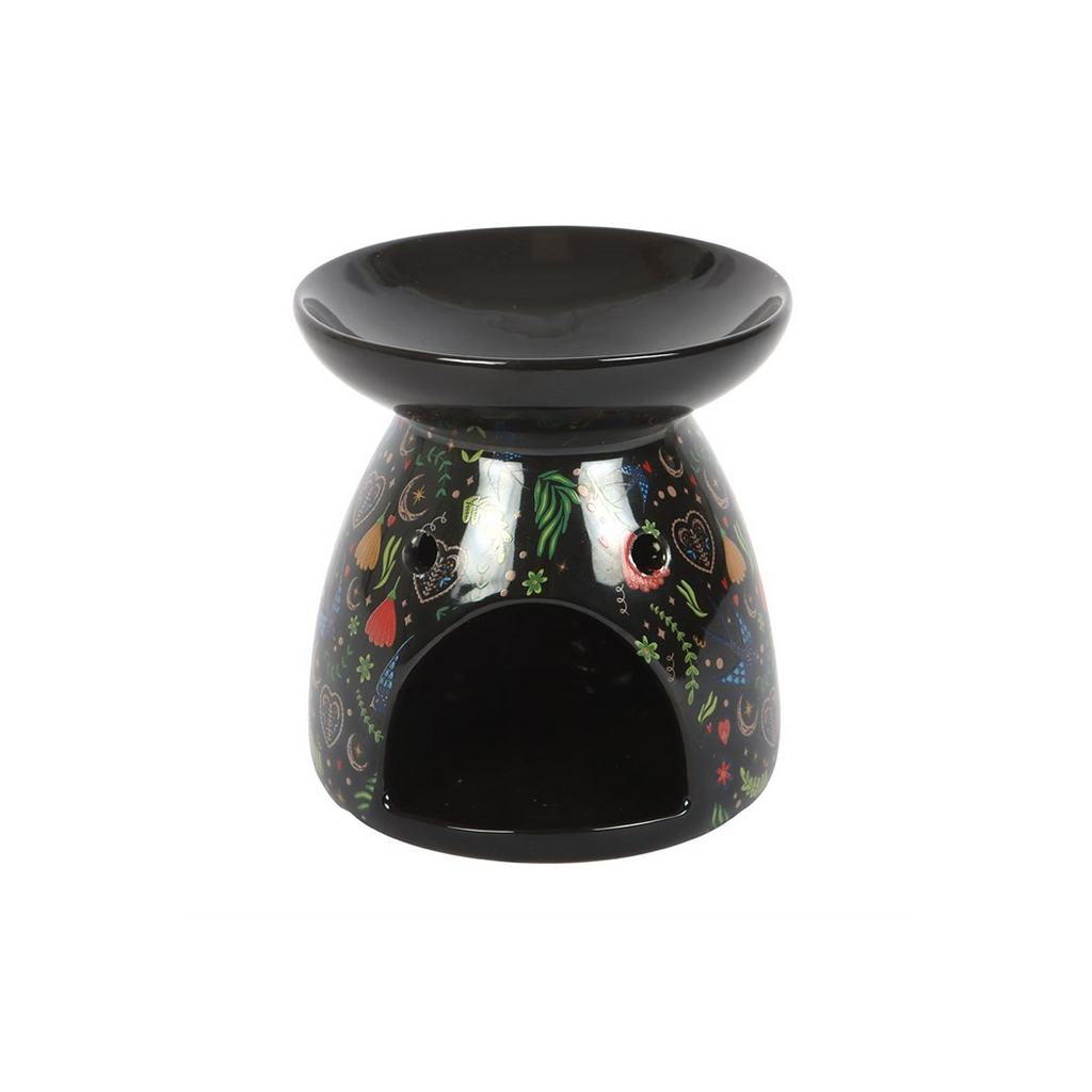 Midnight Bloom Print Oil Burner