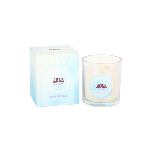 Aura Energy Ocean Breeze Iridescent Candle