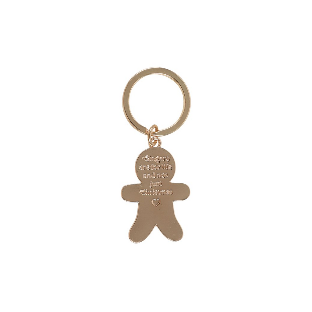 Gingerbread Man Keyring