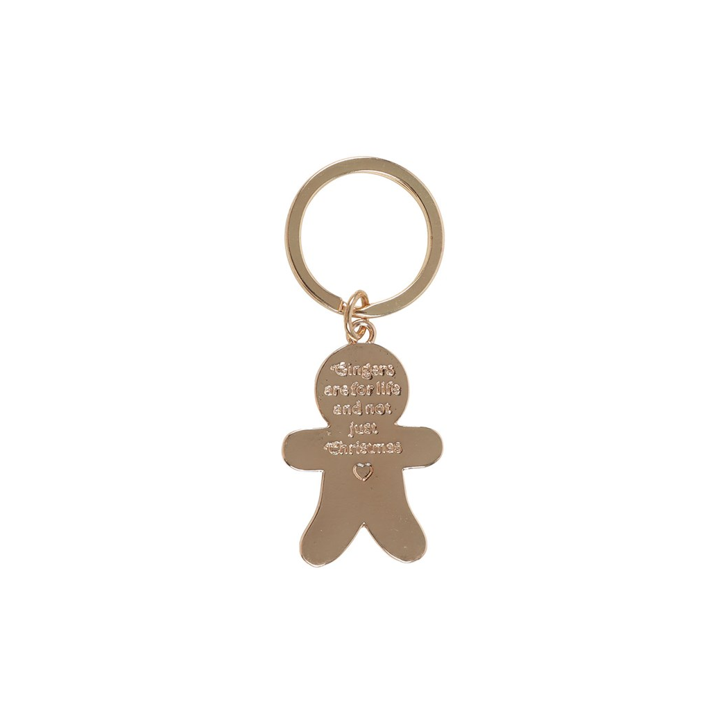 Gingerbread Man Keyring