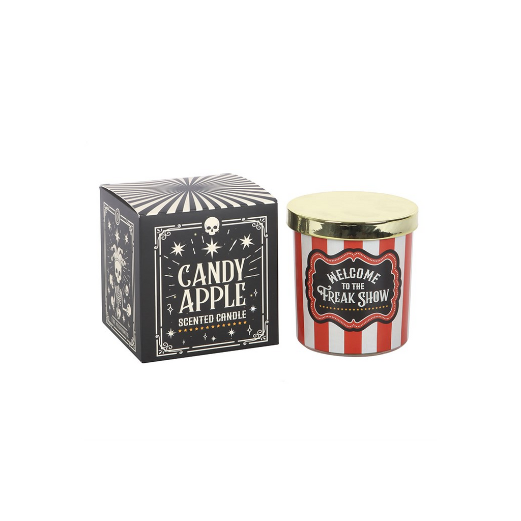 Freak Show Candy Apple Candle